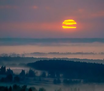 Рассвет в Кондуках