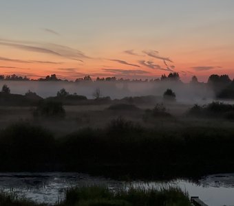 Закат, как красота души хорошего человека