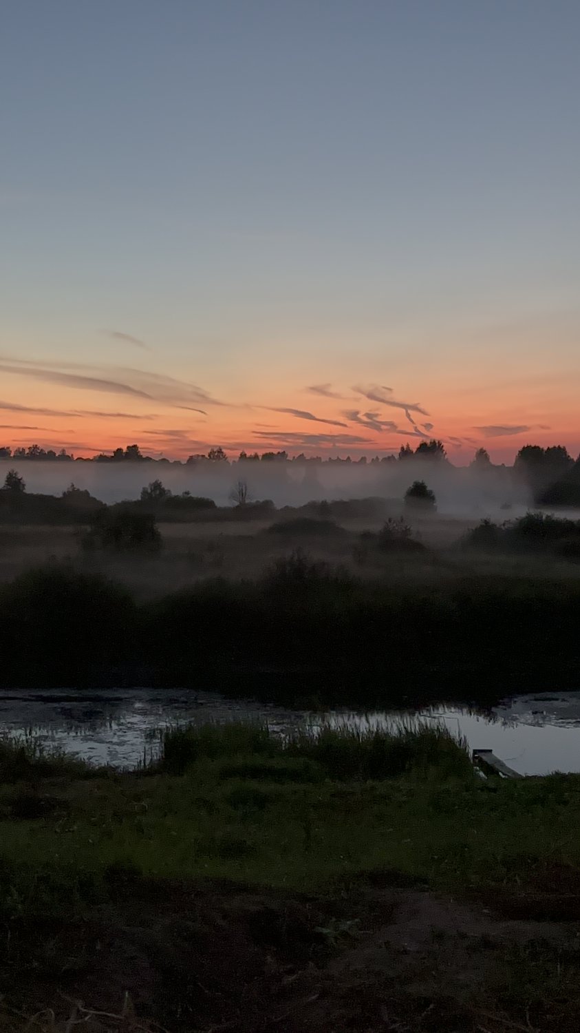 Закат как красота души хорошего человека