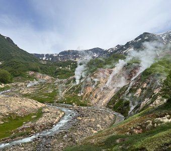 Камчатка. В Долине гейзеров