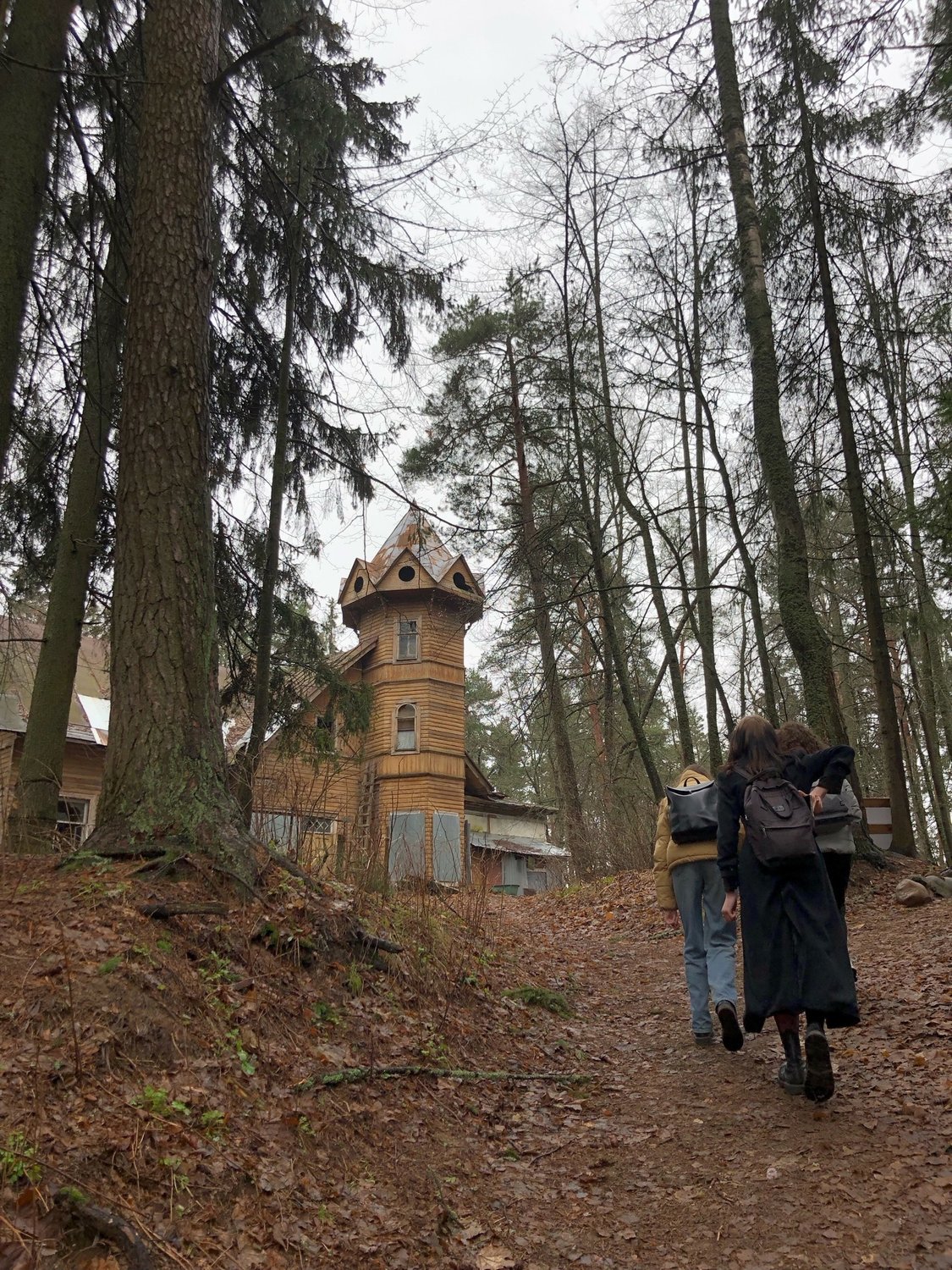 Забредшие туристы