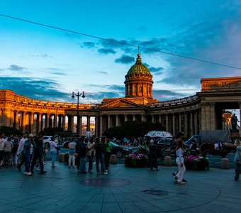 В закатных лучах