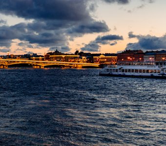 Панорама Ночного Питера