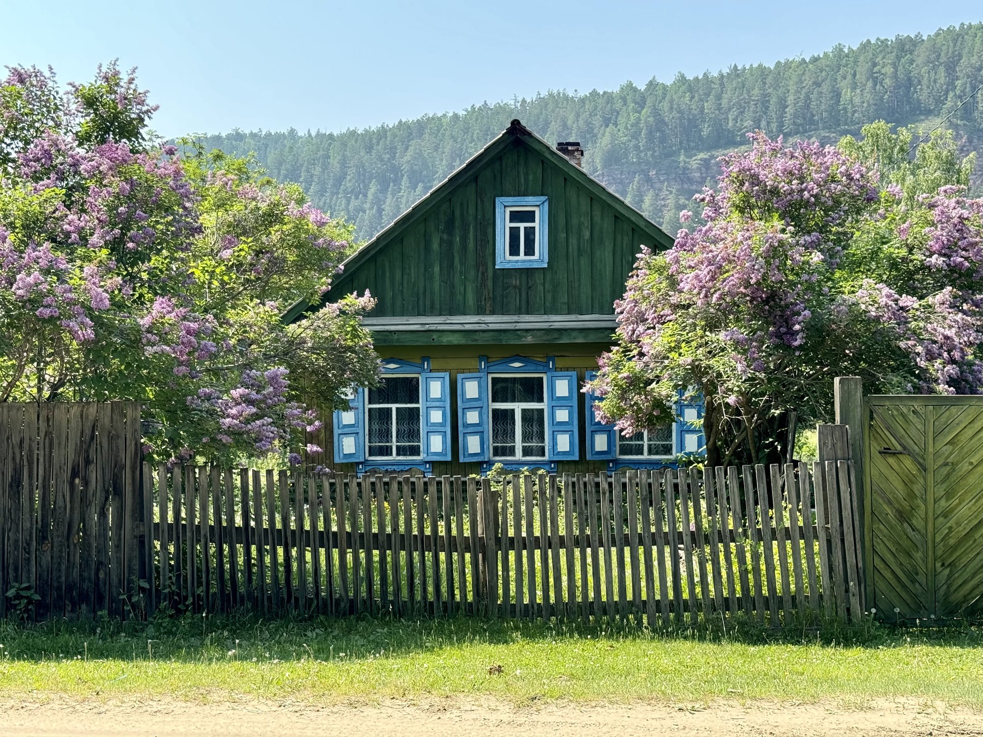 В деревне у бабушки