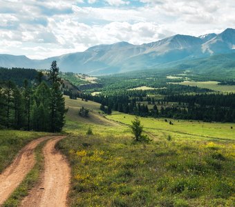 Дорога к тракту