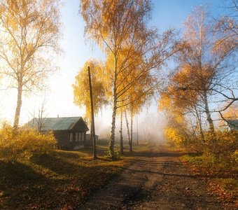 Осеннее.Туманное