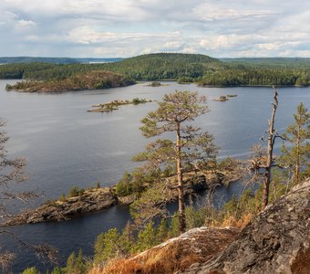 Просторы ладожских шхер