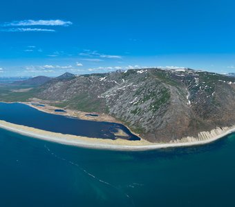 Встреча озера и моря