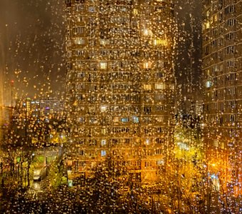 Дождь-художник