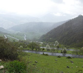 Дорога в Ингушетии