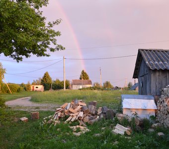 Деревенский пейзаж