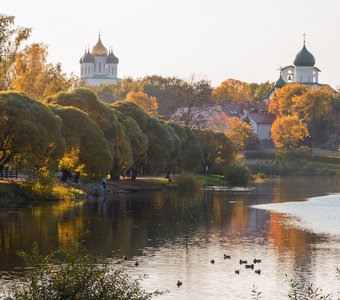 Акварельный Псков