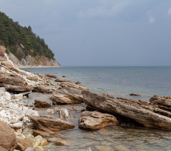 Камни в окрестностях хутора Бетта, Россия.