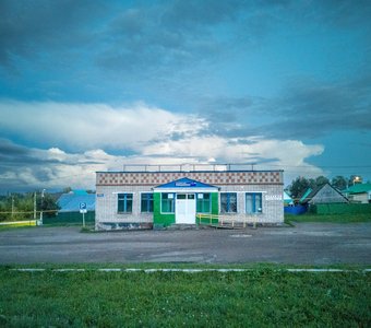 Автостанция в селе Мишкино