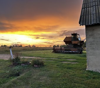 Закат в Орево