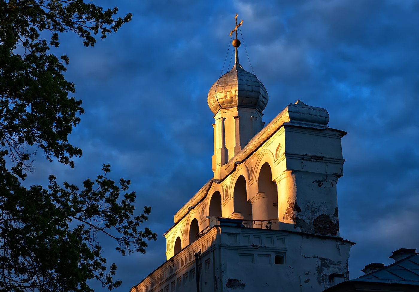 Софийская звонница Новгородского кремля