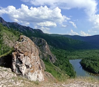 Перед дождем на реке Белый Июс