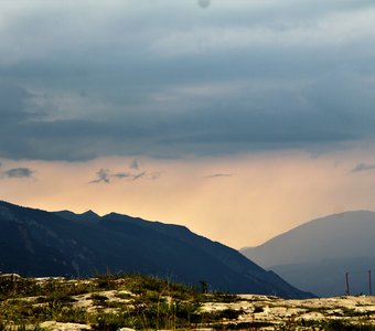 Плато Матлас в преддверии дождя