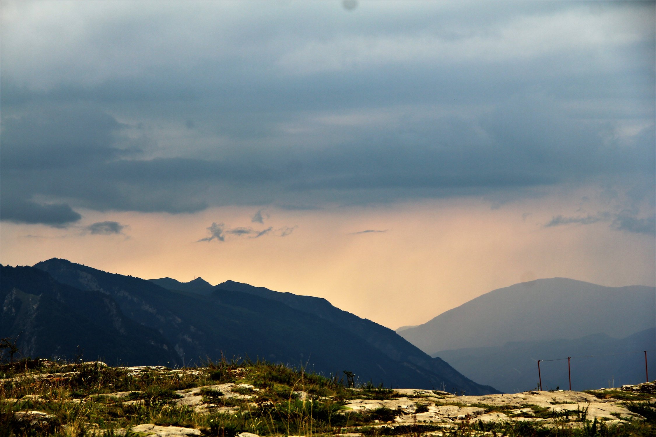 Плато Матлас в преддверии дождя