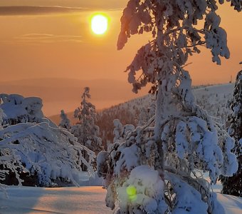 Не за долго до заката