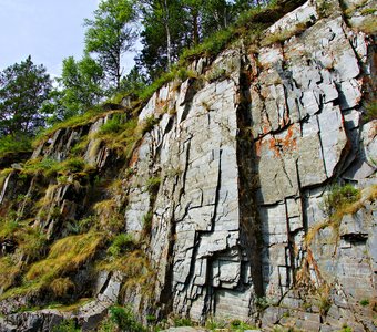 Уральские скалы