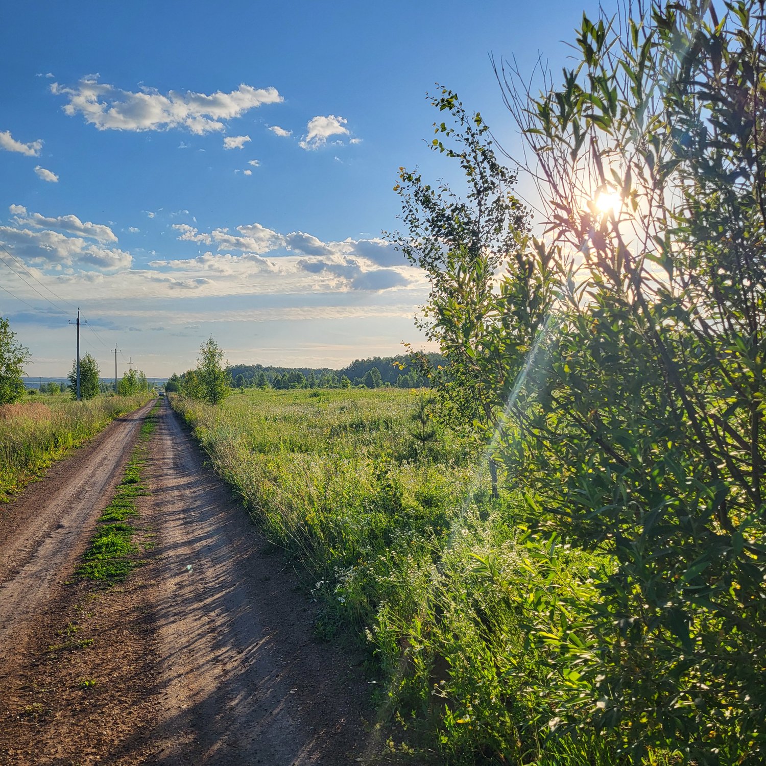 По дороге с облаками