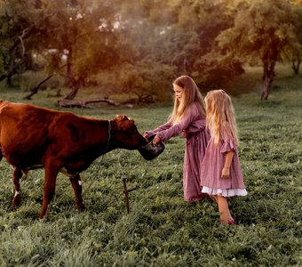 Пасись, коровка!