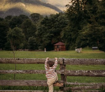 Детство в горах