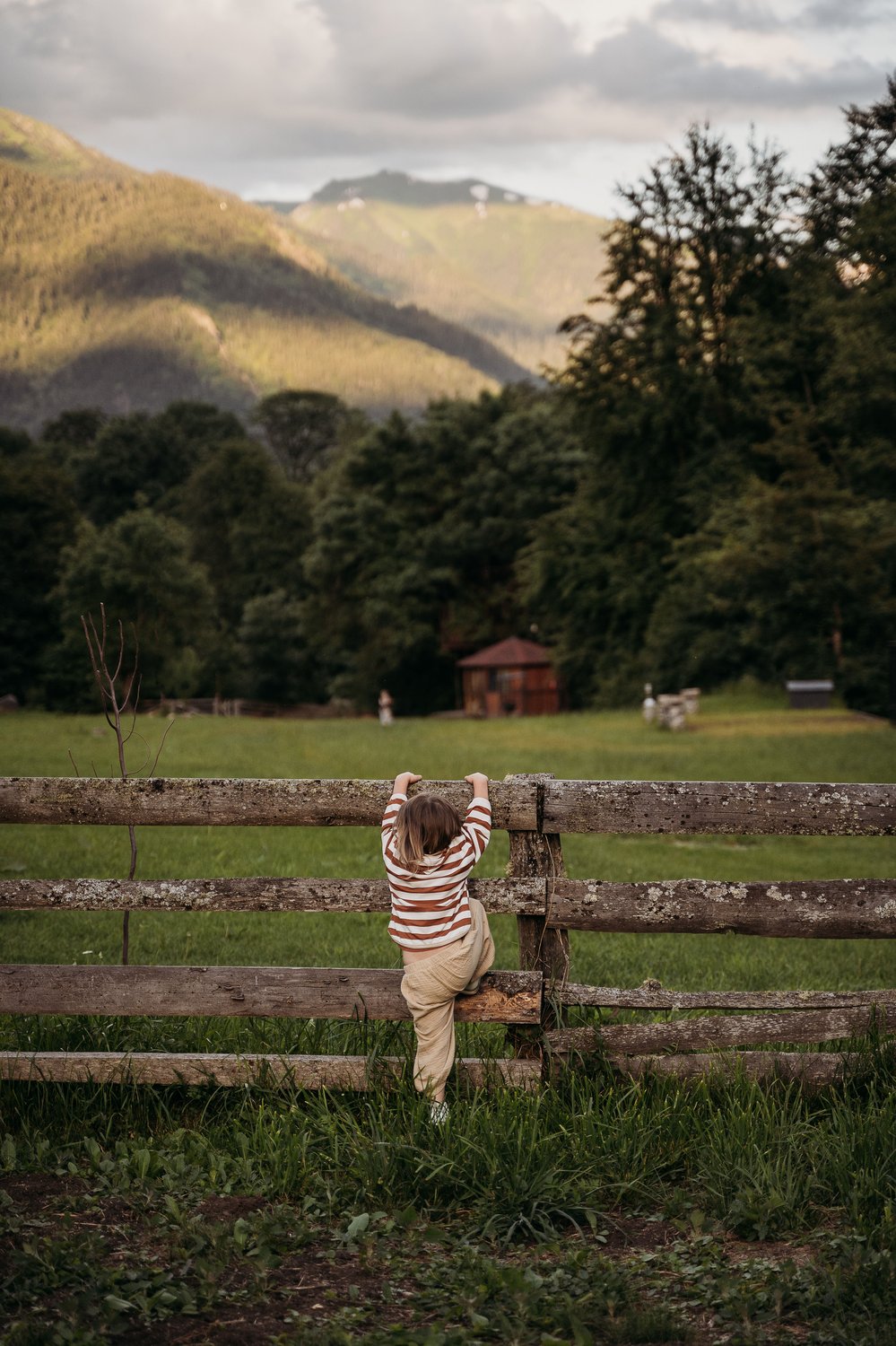 Детство в горах