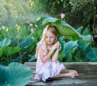 Под листком лотоса