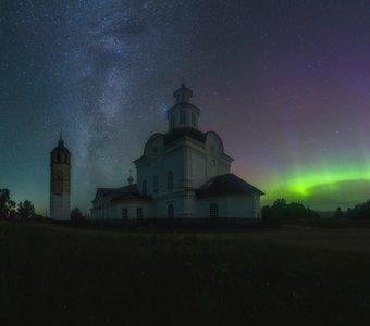 В окружении ночной красоты