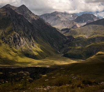 По дороге на Эльбрус