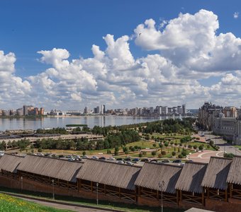 Облака над городом