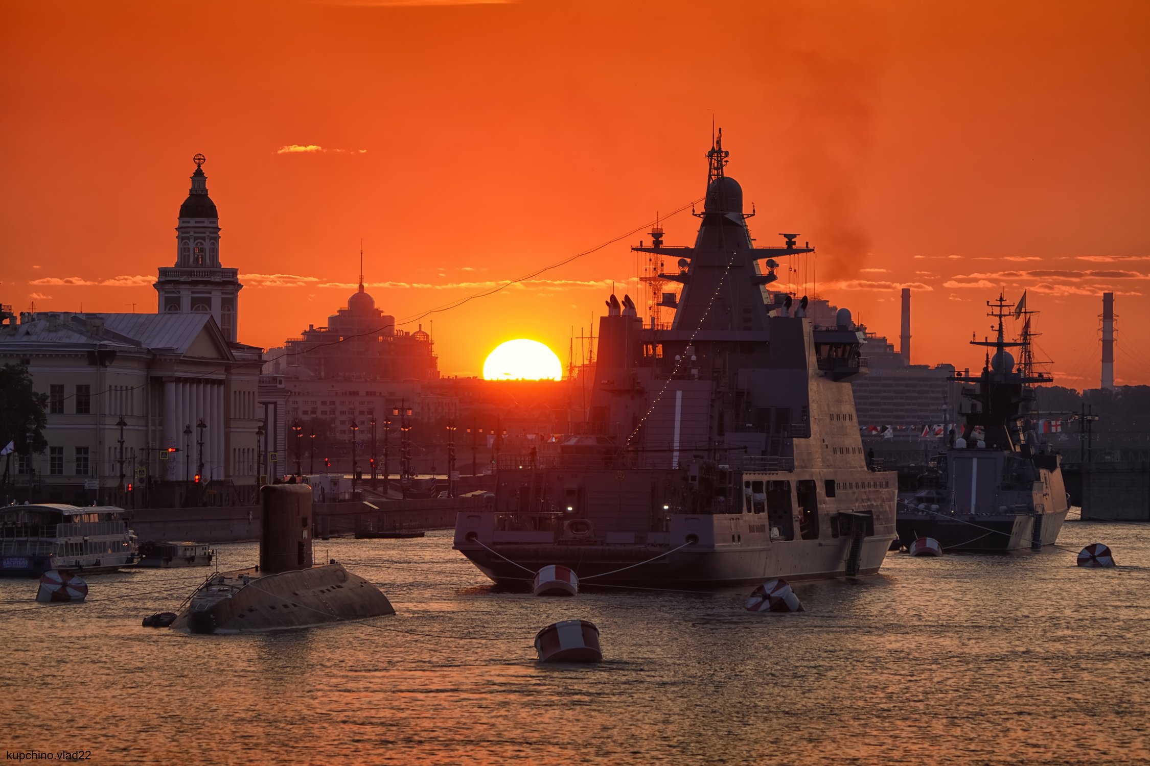 День ВМФ, Нева