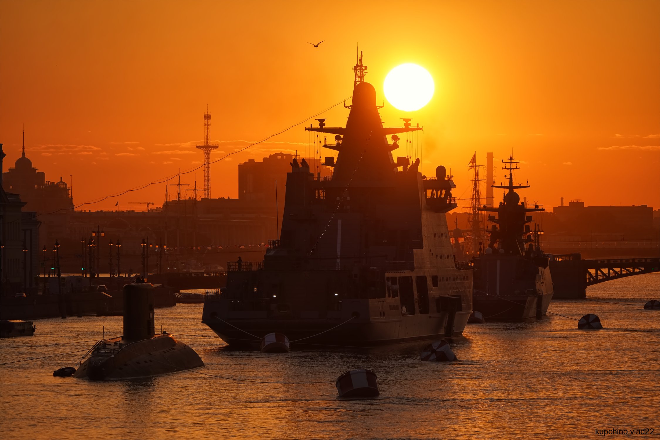 День ВМФ, Нева