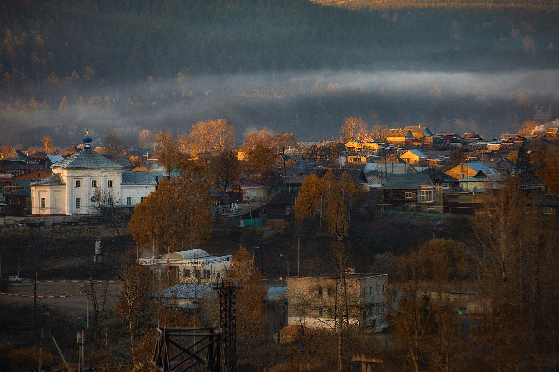 Маленькие города. Утро в Кусе