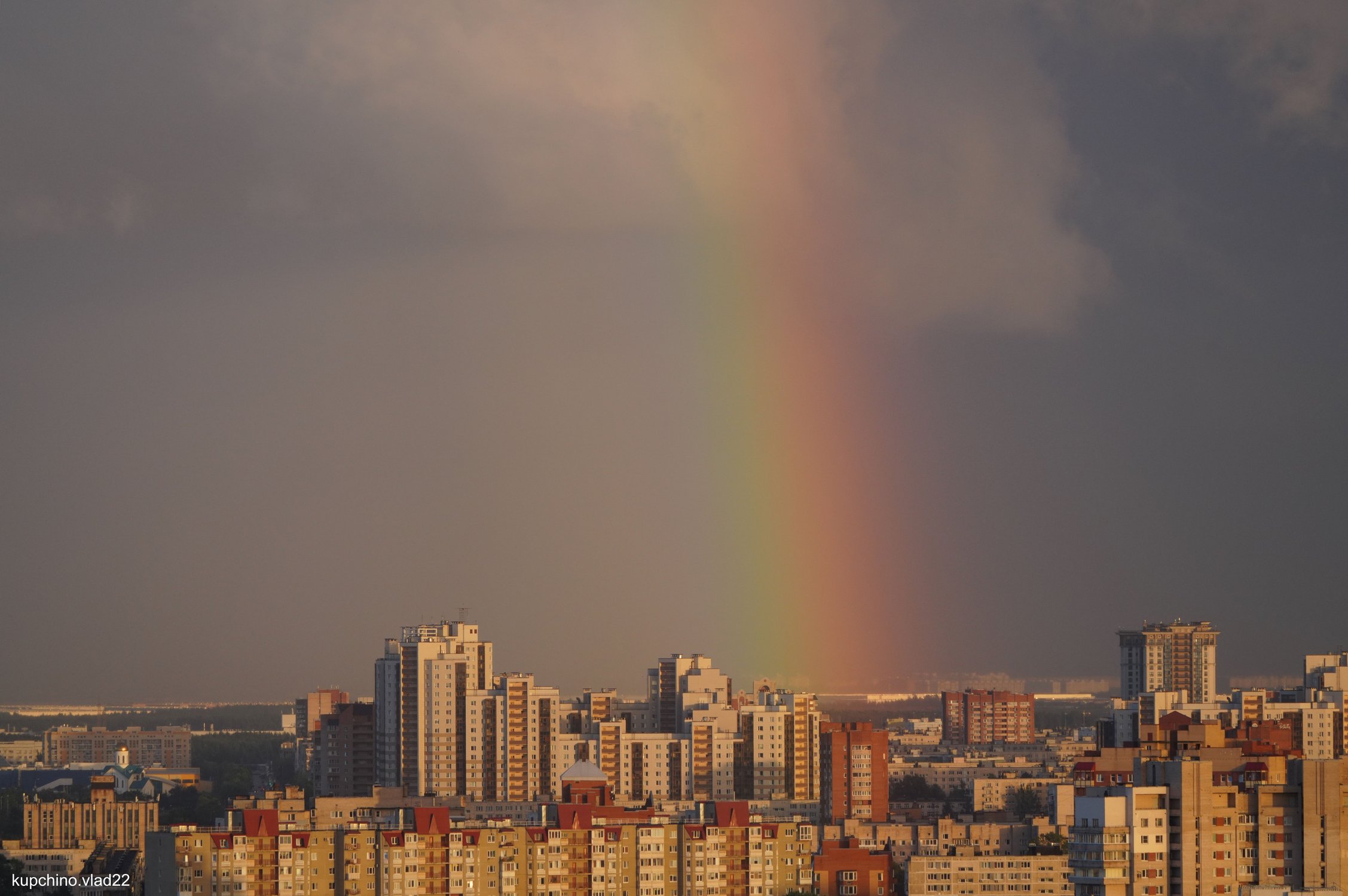 Радуга над Купчино