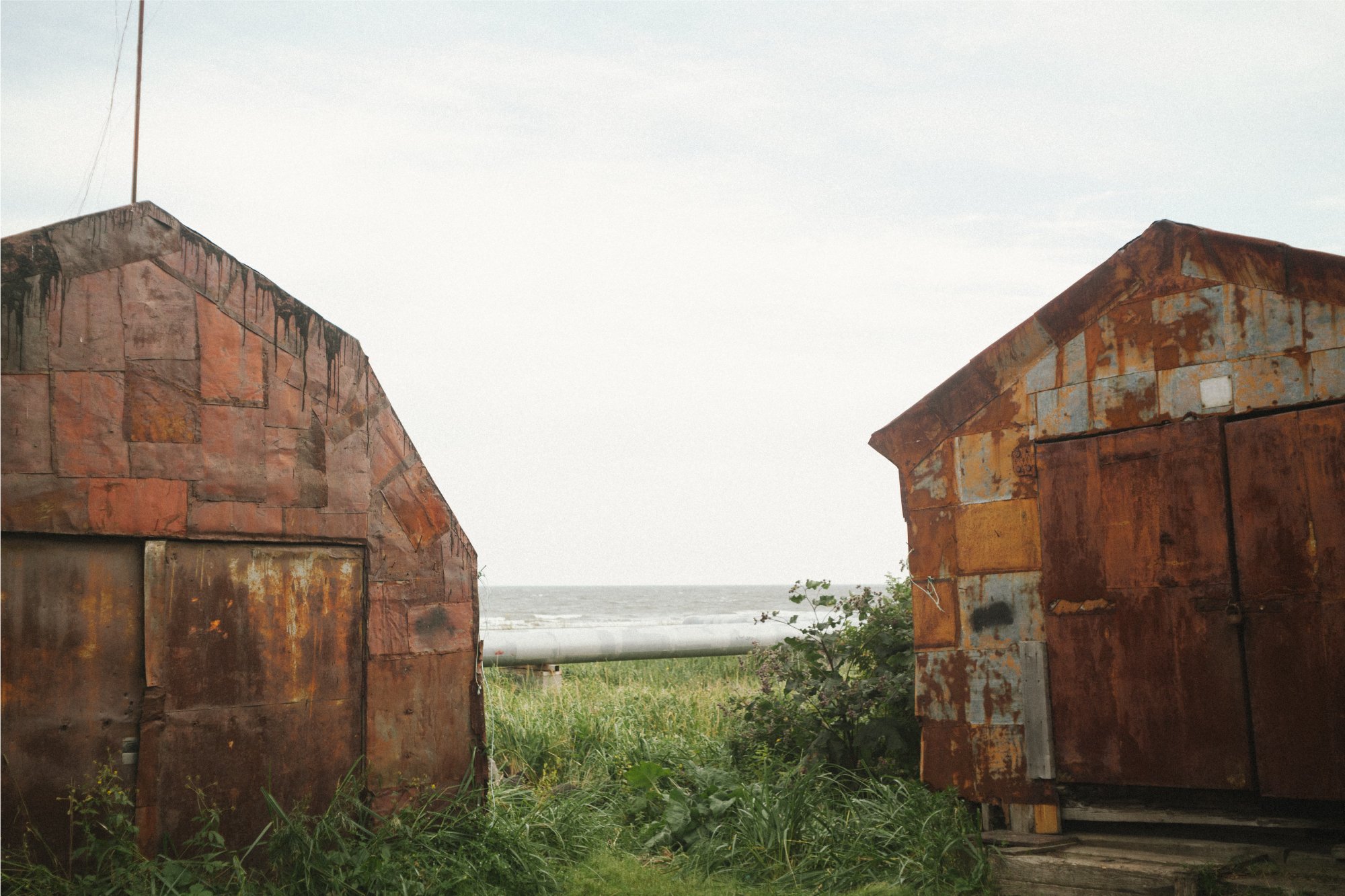 Старые гаражи