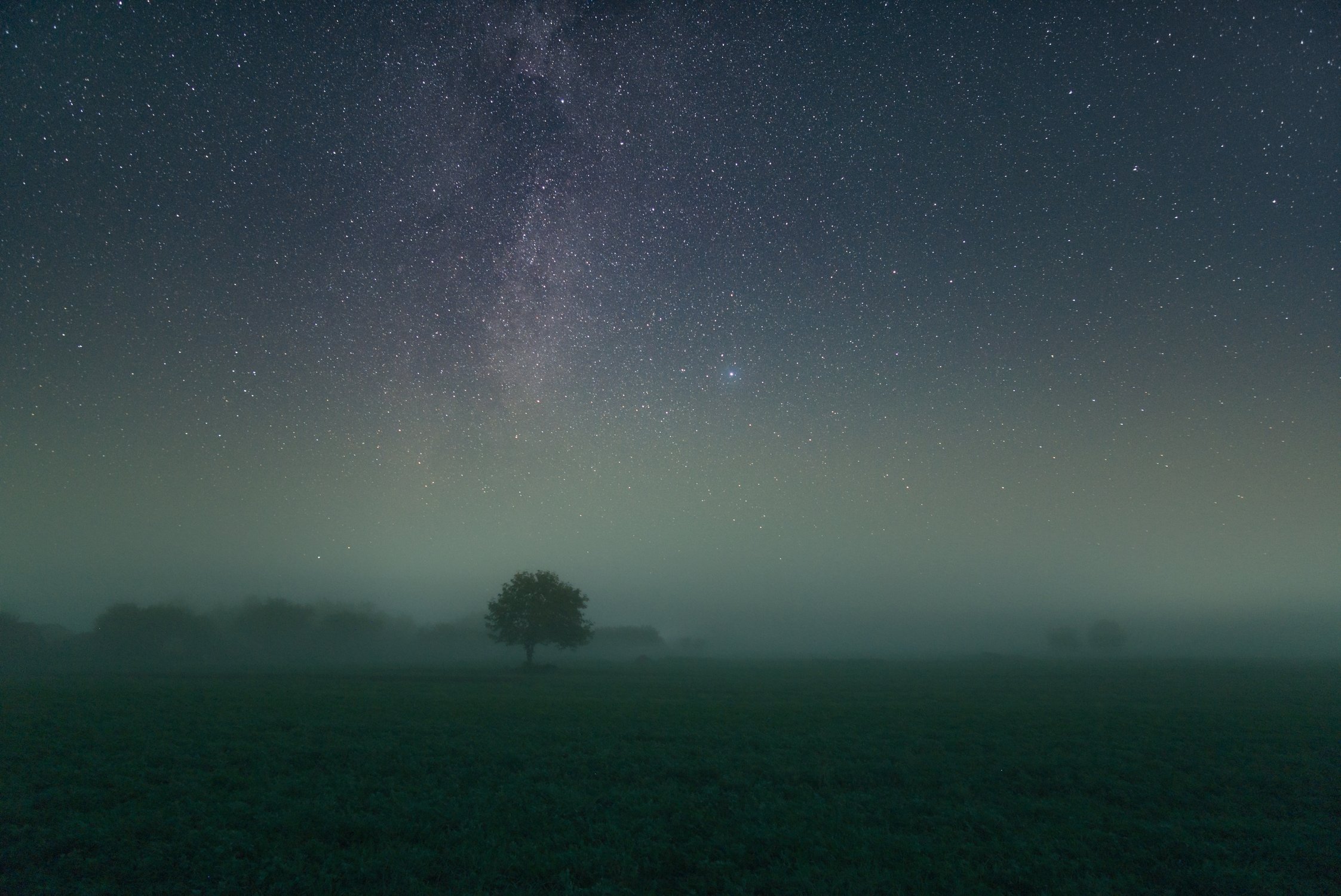 Туман и звёзды