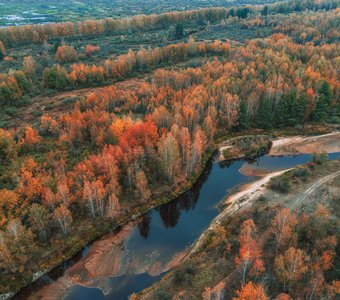 Осень на реке Пра