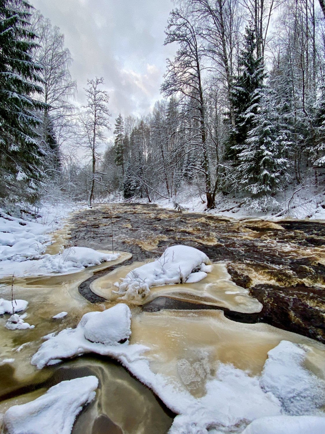 Зимняя речка