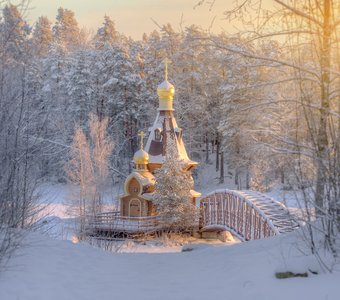 Церковь Андрея Первозванного на Вуоксе...