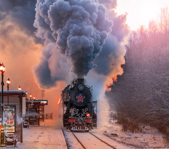 новогодний экспресс...