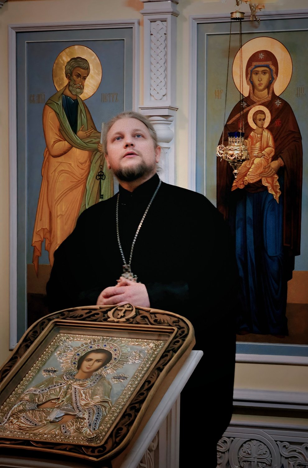 Отец Дмитрий (Куминов). Храм Петра и Павла на Брезе (бывший Серёткина монастыря) г.Пскова