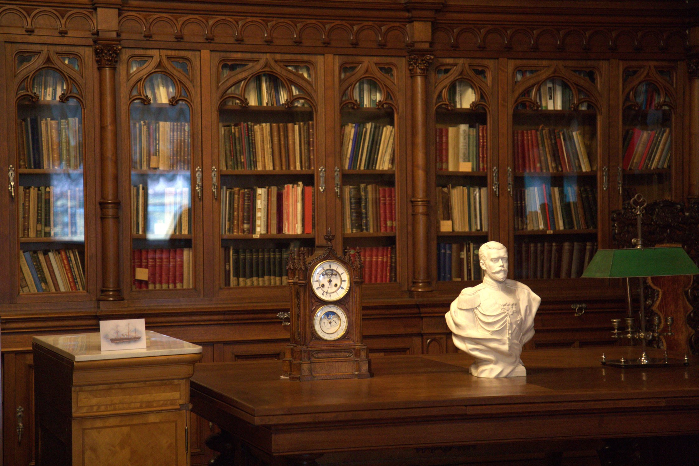 Библиотека Николая II в Эрмитаже (зал 178)