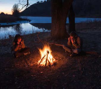 Варганный концерт у костра