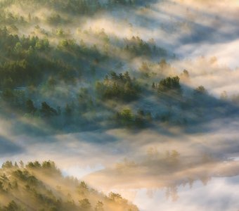 Рассвет над Ладогой