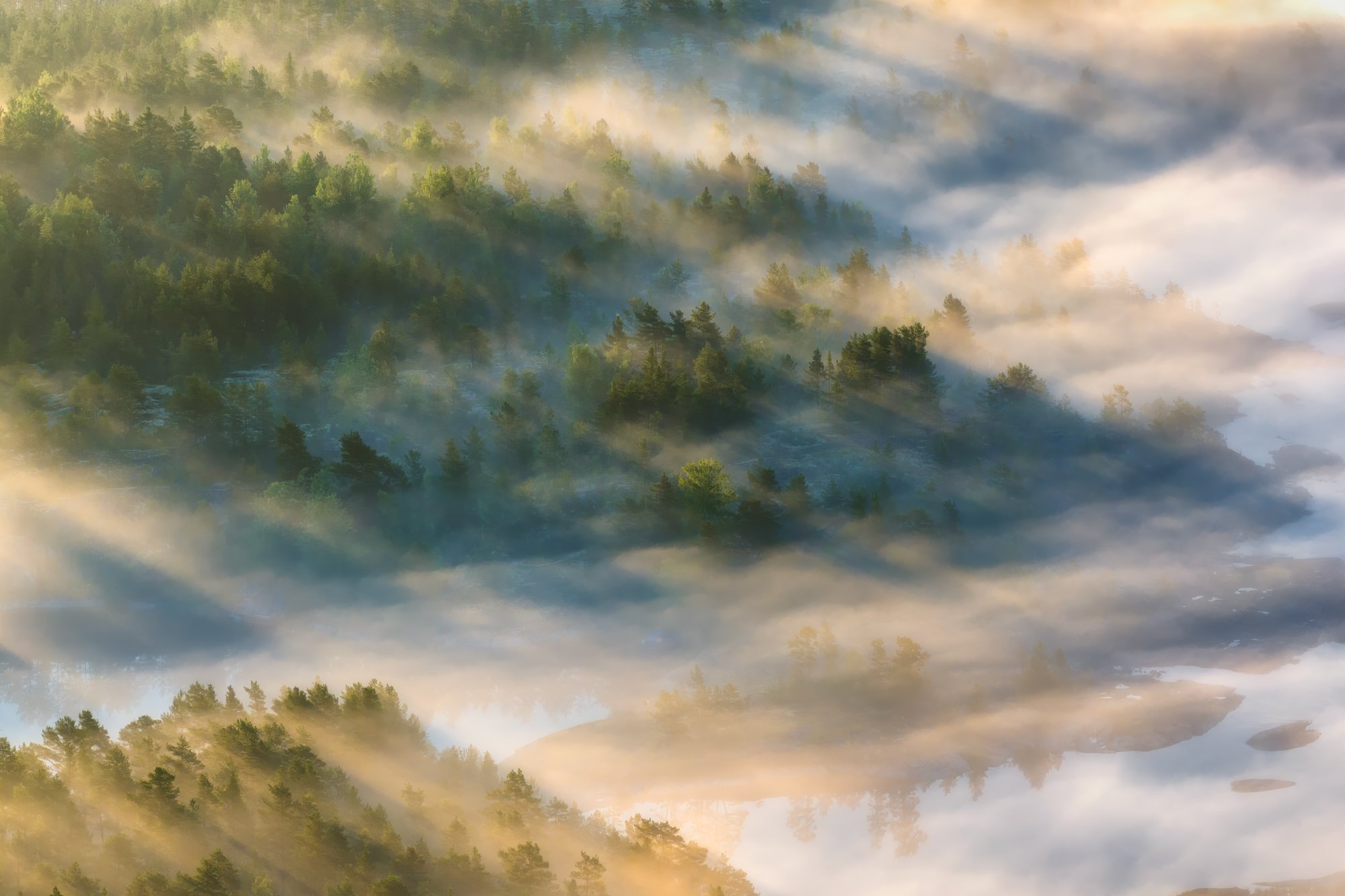 Рассвет над Ладогой