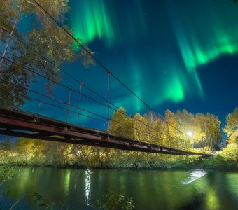Аврора в золоте осени