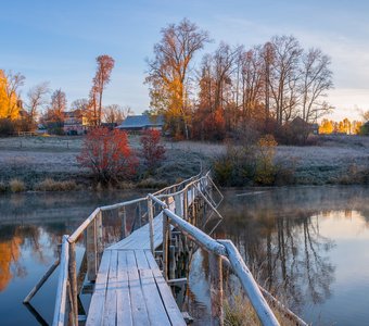 Тихое октябрьское утро